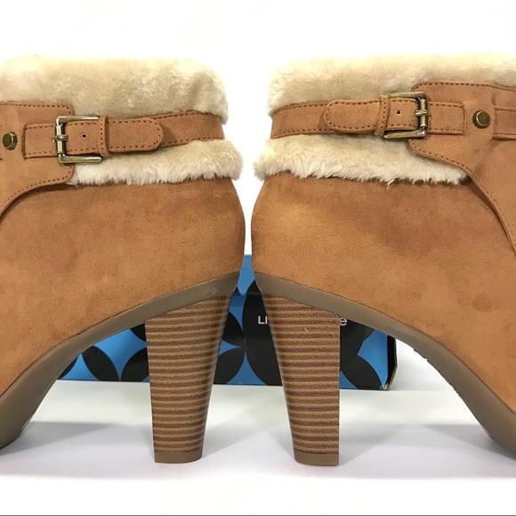 NIB Liz Claiborne Scrappy Heeled Ankle Booties - Picture 11 of 16